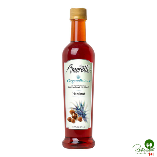 Amoretti Organolicious Organic Hazelnut Blue Agave Nectar 12.7 oz.