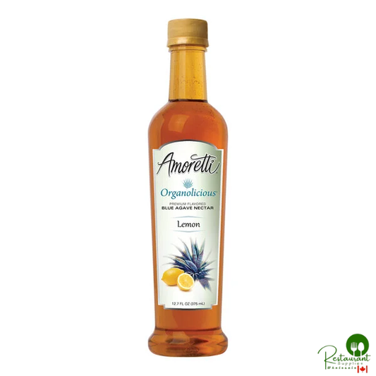 Amoretti Organolicious Organic Lemon Blue Agave Nectar 12.7 oz.