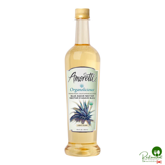 Amoretti Organolicious Organic Light Blue Agave Nectar 25.4 oz.