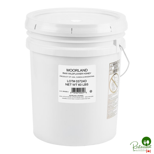 Dutch Gold Raw Wildflower Honey Pail 60 lb.