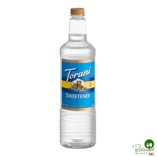 Torani Sugar-Free Sweetener Syrup Plastic Bottle 1 Liter
